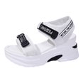 thumbnail image 2 of IUJSOY Womens Sandals Open Toe Platform Sneakers Lightweight Cushion Hook and Loop Athletic Shoes, 2 of 9