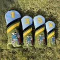 thumbnail image 2 of 1pc/4pcs Funny Design Cover For Various Club, Golf Club Head Cover, Golf Accessories (X)UT, 2 of 6