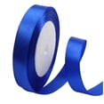 thumbnail image 1 of VogueV Satin Ribbon Roll - 10-Yard Wide Gift Wrapping for Weddings/Birthdays Blue, 1 of 1