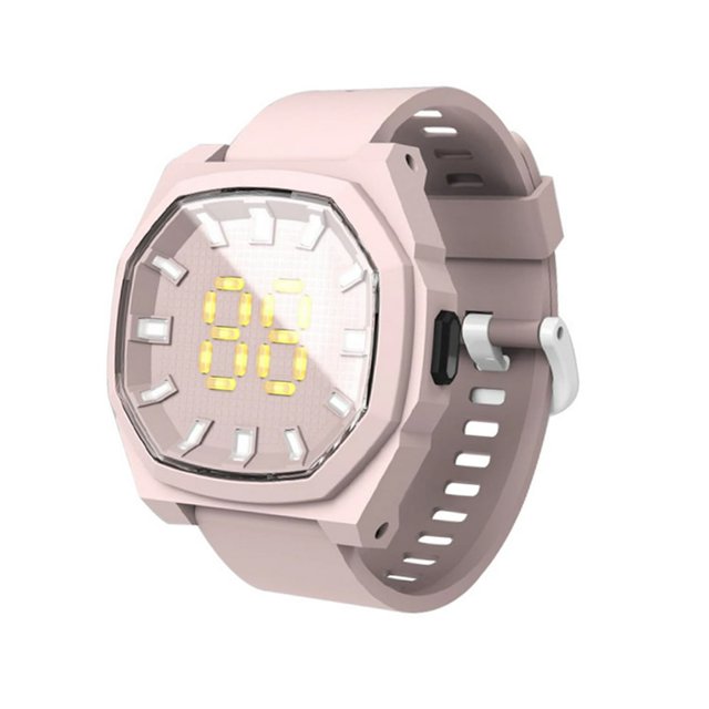 F1 Electronic Watch Waterproof Decorative 3D LED Large Screen Fashion Children Rhombus LED Digital Watch for Outdoor