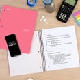 thumbnail image 2 of Five Star® 3 Subject 300pg Notebook 11" Pink, 2 of 6