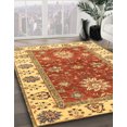 thumbnail image 2 of Ahgly Company Indoor Rectangle Abstract Red Oriental Area Rugs, 4' x 6', 2 of 6