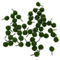 thumbnail image 3 of 50 Pieces Ball Shaped Model Scenery 1:150 Trees DIY Landscape Scenery N Scale Grass Green, 3 of 7