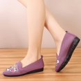 thumbnail image 4 of SMihono Sandales Femmes Été Grande Taille Femmes Décontractées en Maille à Enfiler Compensées Bout Rond Respirantes Chaussures Simples Chaussures Pois Pantoufle en Liquidation, 4 of 8