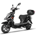 thumbnail image 1 of EMMO Hornet XI E Bike - Scooter Style eBike - 60V30Ah Lithium - Black - Removable Battery - Large Storage, 1 of 10