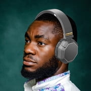 Wireless Headphones, Bluetooth Earphone, HIFI Stereo, Gaming Earbuds, Over The Ear, Noise-Canceling, 40MM Speaker, Foldable, Adjustable, Protein Leather Ear Pads, Hands-Free Calling, Bluetooth 5.0