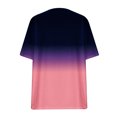 thumbnail image 4 of T-shirt à Col en V Femme Hauts d'Été pour Femmes T-Shirts à Col en V Hauts Imprimés T-Shirts Amples Décontractés T-Shirts d'Été pour Femmes T-Shirts à Col en V pour Femmes T-Shirts d'Été à Col en V pour Femmes, 4 of 5
