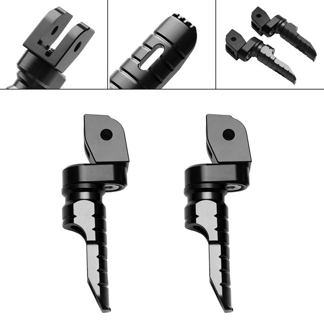 Front Footrests Foot Peg For DUCATI MONSTER 821 937 950 1100/S/EVO 1200/S/R