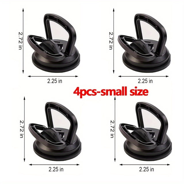CNKOO Car Dent Puller 2 Pcs Powerful Dent Removal Kit Car Dent Puller Kit Handle Lifter Suction Cup Dent Puller And Paintless Dent Repair Kit For Car Body Dent Glass Tiles And Mirror
