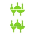 thumbnail image 1 of maskred Comfortable Grip With Ergonomic Curved Handle Filling Set Paint Scraper ABS Putty Durable ABS -friendly green 2Set, 1 of 6