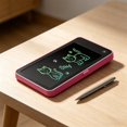 thumbnail image 4 of Portable Writing and Drawing Tablet with Clear Lock Screen, 17.5 x 9 cm Plastic Case, Reusable LCD Screen, Lightweight Art Supply Storage for Students and Kids, 4 of 6