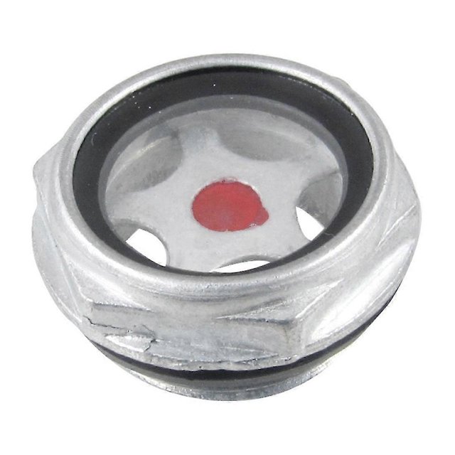 Verre de Visualisation de Niveau d'Huile de Compresseur d'Air en Métal Fileté Mâle 26mm