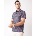 thumbnail image 2 of Polos de Golf pour Hommes à Manches Courtes, Évacuation de l'Humidité, Coupe Sèche, Motifs Imprimés, Polo de Performance à Col, Polos de Golf pour Hommes, 2 of 6