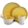 thumbnail image 1 of Elama EL-MELLOWYELLOW Mellow-Yellow Ensemble de Vaisselle 16 Pcs, 16 Pcs, Jaune et Blanc, 1 of 4