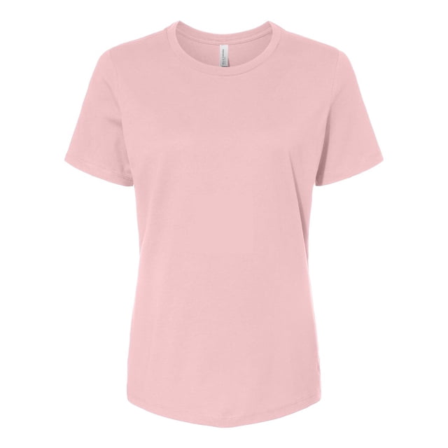 Bella Canvas 6400 - Relaxed Short Sleeve Jersey T-Shirt, S, Pink