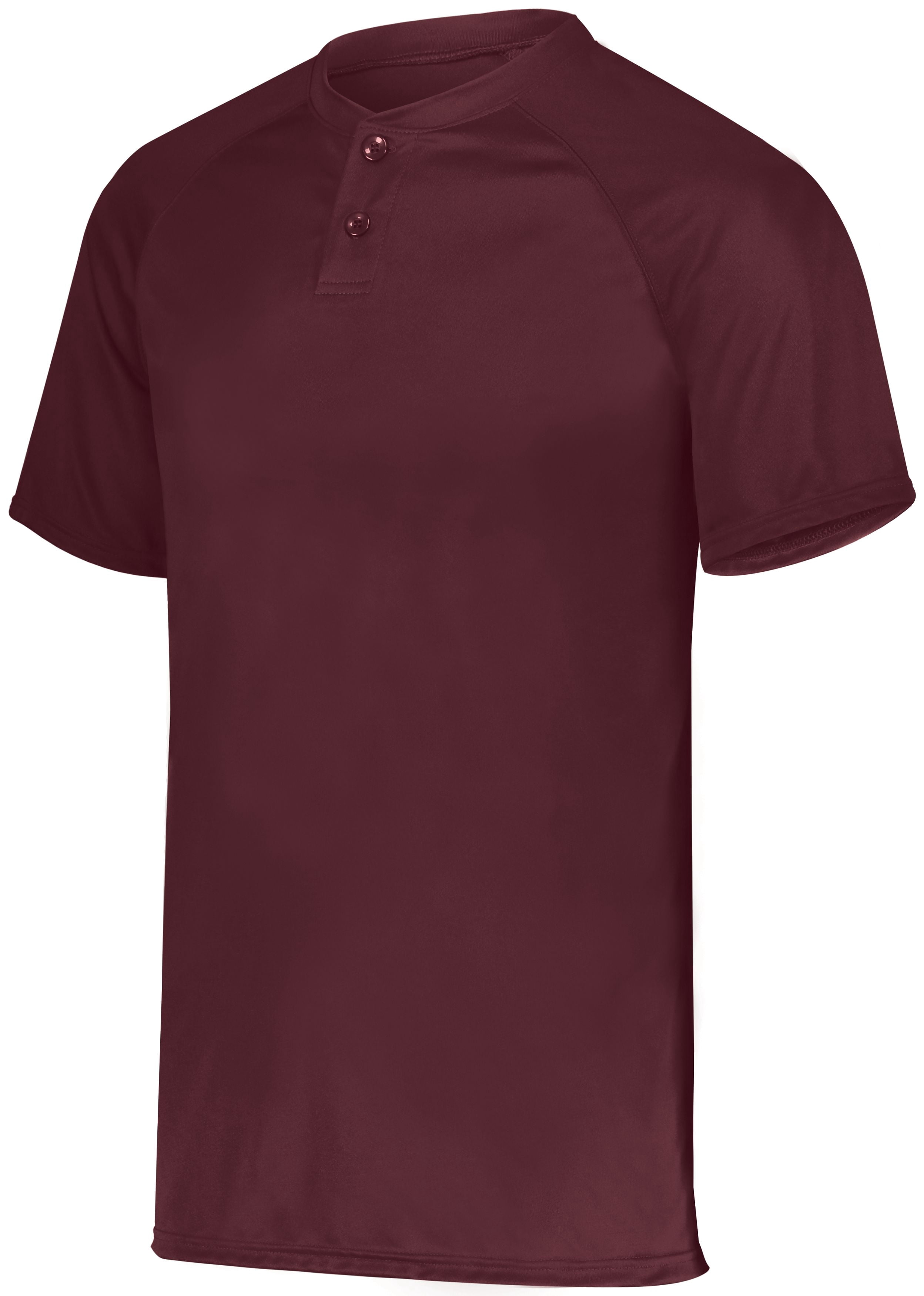 Augusta sportswear Boy's Attain Wicking Two Button Baseball Jersey