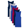 thumbnail image 1 of Fruit Of The Loom T-Shirt Assorti pour Hommes - Lot de 6, L, Assorti, 1 of 12
