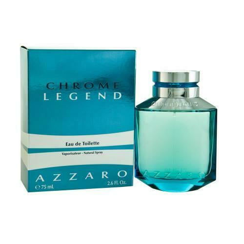 (pack 3) Chrome Legend Eau De Toilette Spray By Azzaro2.6 oz