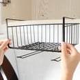 thumbnail image 4 of EGNMCR Closet Organizers and Storage, Storage Trunks & Bag Kitchen Storage Bin Under Shelf Wire Rack Cabinet Basket Organizer Stand Kitchen Storage, 4 of 4