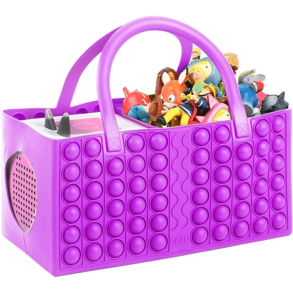 AYAOQIANG Carrying Case for Tonies Starter Set Storage Bag for Tonies Figurine Felt Cloth Musical Toy Folding Bag for Kids Toniebox Accessories Travel Carrying Bag with Handle for Toniebox