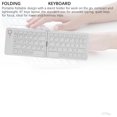 thumbnail image 4 of MYKOMI Clavier Bluetooth Pliable avec Support, 67 Touches Clavier Portable Sans Fil Rechargeable pour Android pour Win, Clavier de Voyage pour Téléphone Tablette Ordinateur Portable, 4 of 9