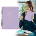 thumbnail image 2 of Affordablo Clearance Sale Back To School Supplies Aesthetic Notebook Cute College Ruled 8x6 Journal/Notebook With Large Pockets And Lined Pages Perfect Supplies To Stay Organized At Work Or School, 2 of 9