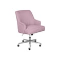 thumbnail image 2 of Serta Leighton - Chaise - Accoudoirs - Inclinaison - Pivotante - Acier Inoxydable, Mousse Mémoire, Tissu Sergé - Lilas, 2 of 10