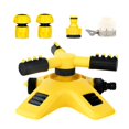 thumbnail image 1 of Decodeary Lawn Sprinkler Yard Sprinkler System 20mm Adjustable Rotating Arms, Features Weighted Base, Expandable, Easy to Use, 1 of 9