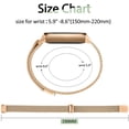 thumbnail image 1 of Metal Band Compatible with Fitbit Luxe Bands for Women Men Stainless Steel, 1 of 5