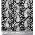 thumbnail image 1 of Soimoi Silk Fabric Floral & Paisley Block Fabric Prints by Yard 42 Inch Wide, 1 of 3
