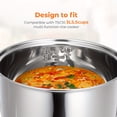 thumbnail image 2 of LOVEVER Casserole Intérieure Compatible avec Zojirushi NS-TSC10 Cuiseur à Riz Multiple (5,5 Tasses) Bol Intérieur 101,44 Oz Bol Intérieur de Remplacement, 2 of 5