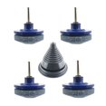 thumbnail image 2 of jinwen Fityle 4 pcs Metal Battle Lawnmower Lawn Mower Blade Sharpener Balancer Set Fit, 2 of 9