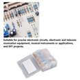 thumbnail image 3 of Kit de Résistance, Film Métallique Résistances Assortiment Large Application Excellent Semi-Conducteur 1/2W Marquage Clair pour Équipement Électronique et de Télécommunication, 3 of 8