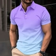 thumbnail image 2 of QATAINLAV Men's Classic Fit Polos Shirts Performance Stretch Golf Tees Shirt Solid Moisture Wicking Short Sleeve Tennis Tops Multicolor S Lightning Sale, 2 of 6