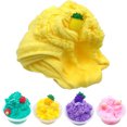 thumbnail image 1 of 60ml Fruit Kids Slime Toy Stress Relief Plasticine Scented Fluffy Mud Clay Gift, 1 of 7