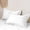 White #6, variant on Lisbinx blanket warm Breathable Polyester Pillowcase SETS 48x74cm - 2 Pack Skin-Friendly Dormitory Pillow Covers (18.89x29.13in, 5 Impartial Colors)