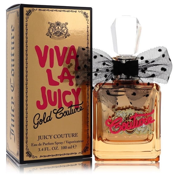 Viva La Juicy Gold Couture by Juicy Couture for Women - 3.4 oz EDP Spray