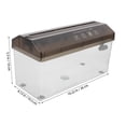 thumbnail image 2 of OULII Portable Manual Paper Shredder Black Compact Desktop Hand Crank for Home Office Use, 2 of 7