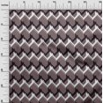 thumbnail image 2 of oneOone Silk Tabby Fabric Chevron Geometric Fabric Prints By Yard 42 Inch Wide, 2 of 4