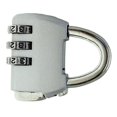 thumbnail image 3 of Digit Padlock 3 Digit Combination Lock Security Heavy Duty Zinc Alloy Luggage Locks for Suitcase, 3 of 8