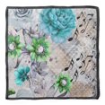 thumbnail image 4 of Bimba Womens Rectangular Printed Cotton Voile Scarf Neck Head Wrap-40 x 40 Inches, 4 of 7
