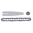 thumbnail image 4 of Chainsaw Guide Plate,129mm Chainsaw Guide Plate Inch Chainsaw Guide Plate Chainsaw Parts State-of-the-Art Design, 4 of 14