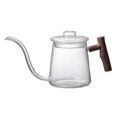 thumbnail image 1 of Rongfmy Glass Gooseneck Kettle Water Boiler Quick Heating Stovetop Tea Kettles Pour Over 700ML, 1 of 9