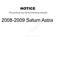 thumbnail image 2 of PUR Air Filter 57-49522 for Car 2008-2009 Saturn Astra, 2 of 2
