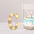 thumbnail image 4 of RXIRUCGD Letters Lights Alphabet Lamp LED Letter Lighting Letter Light Illuminated Letters Night Lights Decoration For Birthday Party Wedding Children’s Room, 4 of 6