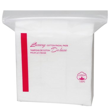 165 Sheets Cotton Square Multifunctional Portable Cotton Pad Makeup Remover Pad