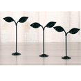 thumbnail image 3 of tredstone 3x Iron T Bar Earring Necklace Jewelry Display Stand Rack Black-Leave, 3 of 9