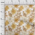 thumbnail image 2 of oneOone Rayon Olive Green Fabric Texture Floral Sewing Craft Projects Fabric Prints By Yard 56 Inch Wide, 2 of 4