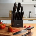 thumbnail image 2 of Hecef 15-Piece Kitchen  Knife Block Set,  Dishwasher Safe Stainless Steel Cutlery, 2 of 11