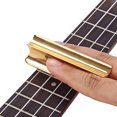 thumbnail image 4 of Ensemble de 5 Pcs de Pics de Guitare en Acier Inoxydable, Barre de Guitare, Glissière de Guitare Pratique, 4 of 8